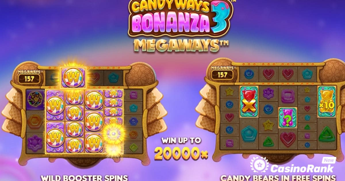 Stakelogic Delivers Sweet Experience in Candyways Bonanza 3 Megaways